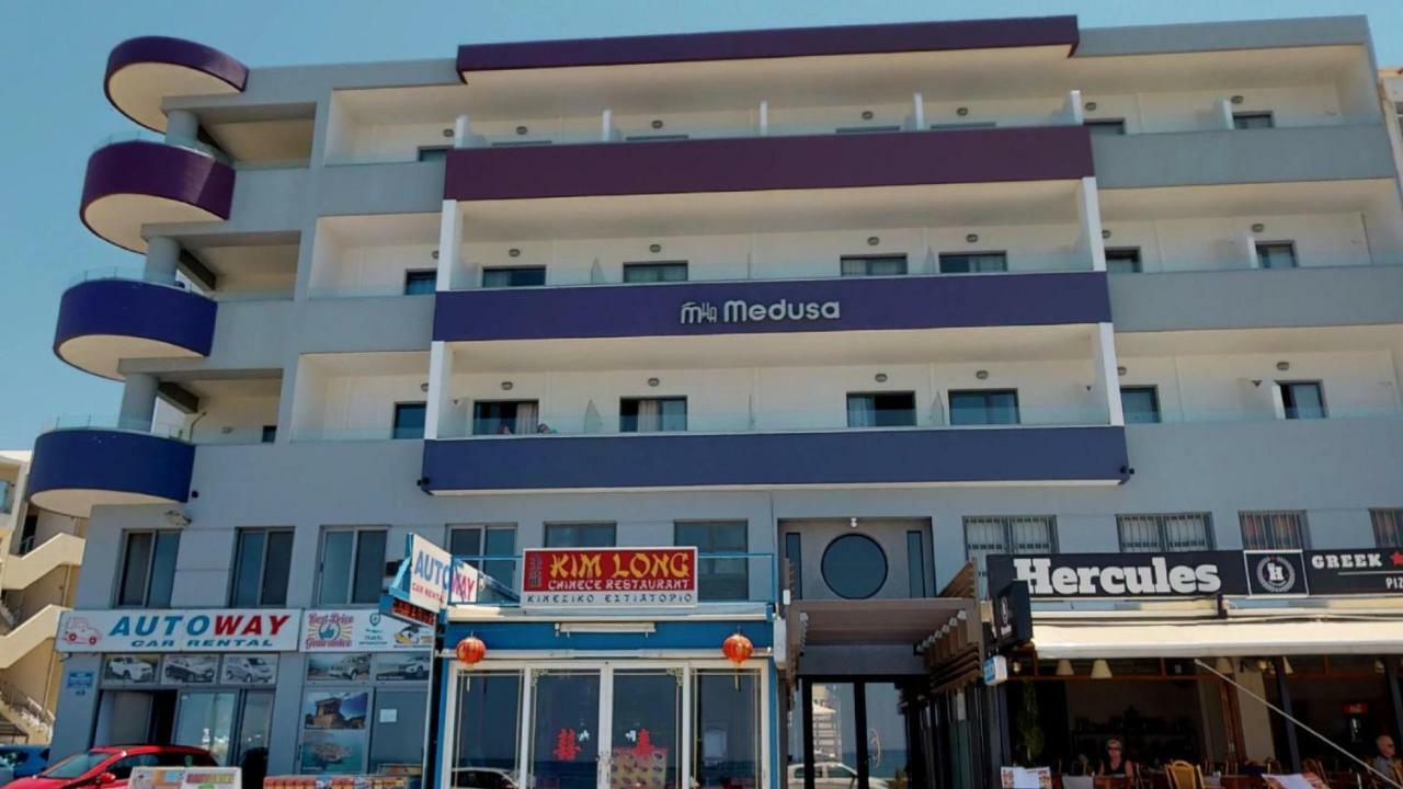 Medusa Apartments Rethymno Esterno foto